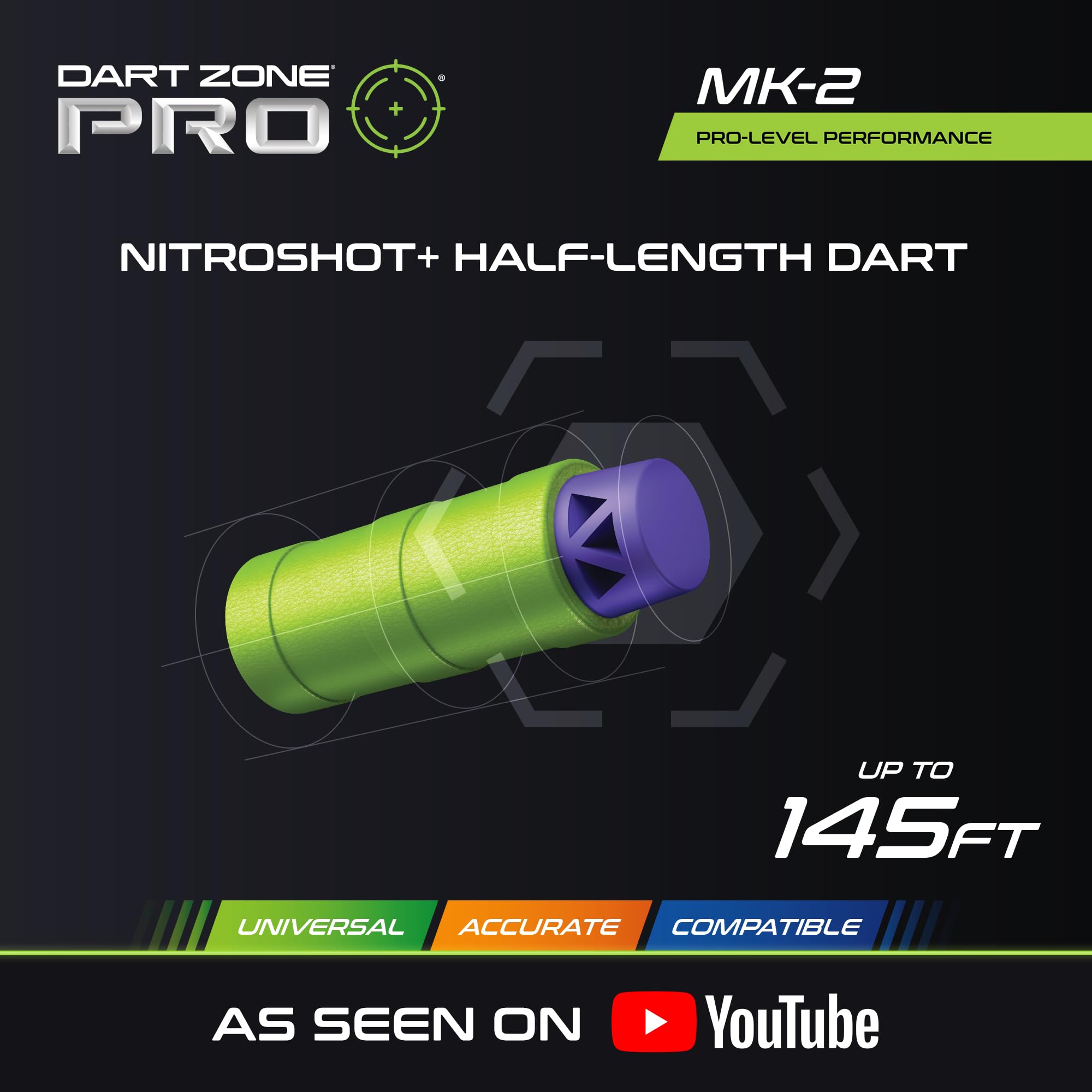 DART ZONE Pro-Series MK-2 Foam Blaster